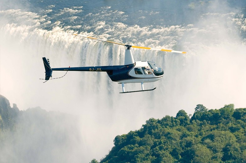 15 minutes helicopter flight